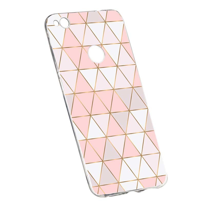 Husa Silicon, Transparent, Slim, Mozaic 94, Huawei P9 Lite 2017