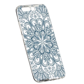 Husa Silicon, Transparent, Slim, Non Figurative 96, Huawei Honor 10 Husa Silicon, Transparent, Slim, Non Figurative 96, Huawei Honor 10