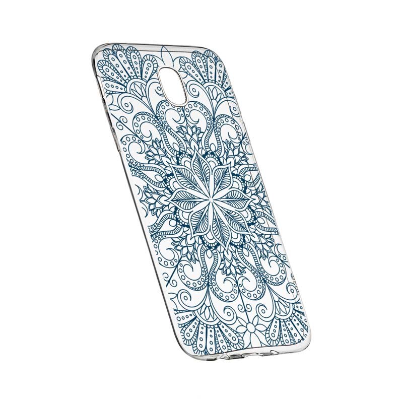 Husa Silicon, Transparent, Slim, Non Figurative 96, Motorola MOTO G6 PLUS