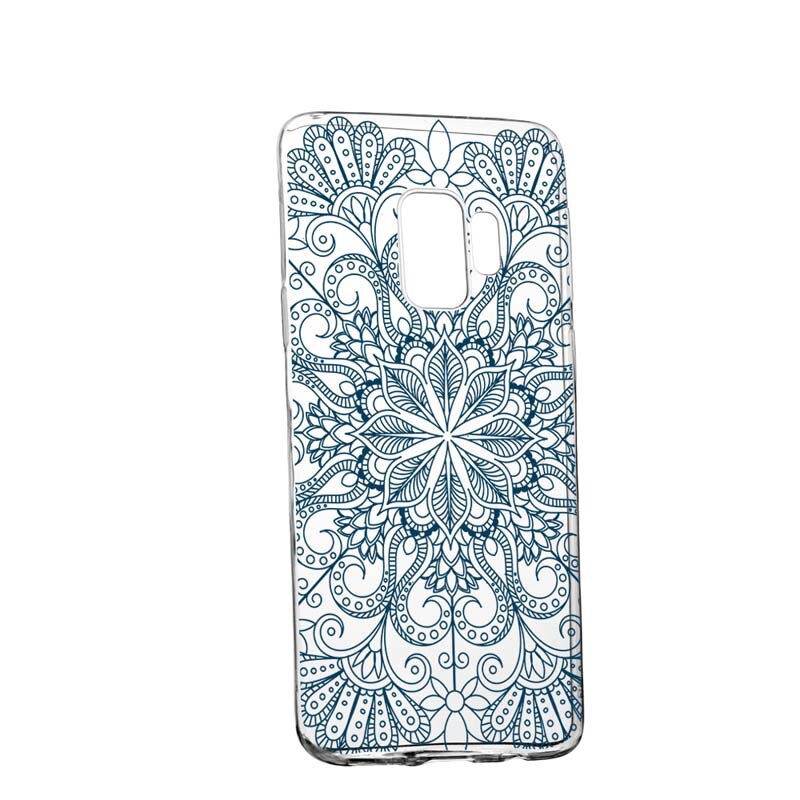 Husa Silicon, Transparent, Slim, Non Figurative 96, LG G7