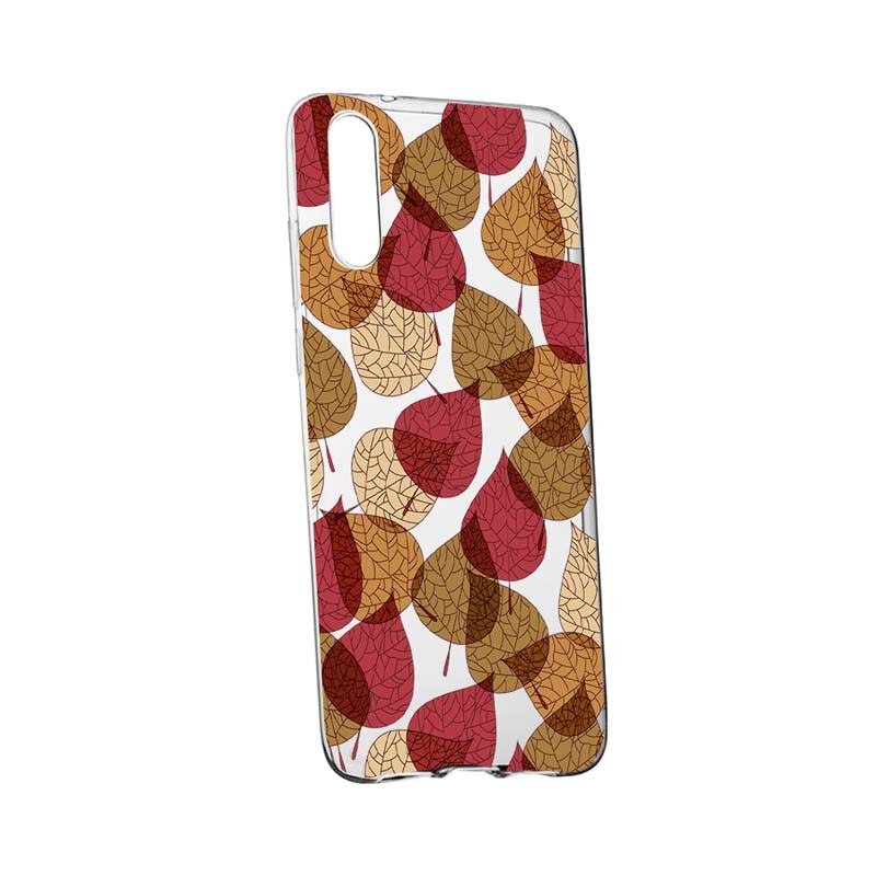 Husa Silicon, Transparent, Slim, Frunze 98, Huawei P20