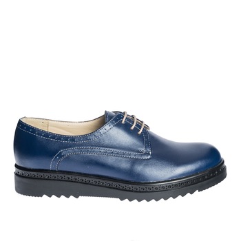 Pantofi dama din piele naturala - Albastru - G33 A Pantofi dama din piele naturala - Albastru - G33 A