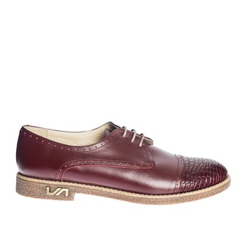Pantofi dama din piele naturala - Bordo - G11 B Pantofi dama din piele naturala - Bordo - G11 B