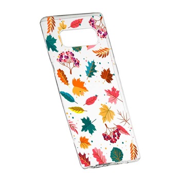 Husa Silicon, Transparent, Slim, Frunze, 99, Samsung Galaxy Note 8 Husa Silicon, Transparent, Slim, Frunze, 99, Samsung Galaxy Note 8