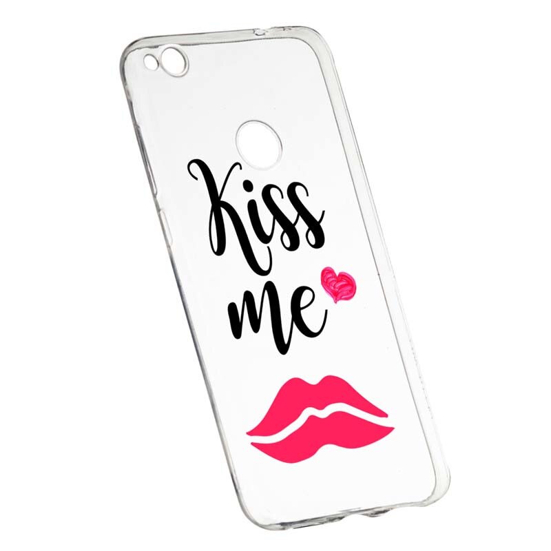 Husa Silicon, Transparent, Slim, Kiss Me, 103, Xiaomi Mi Max