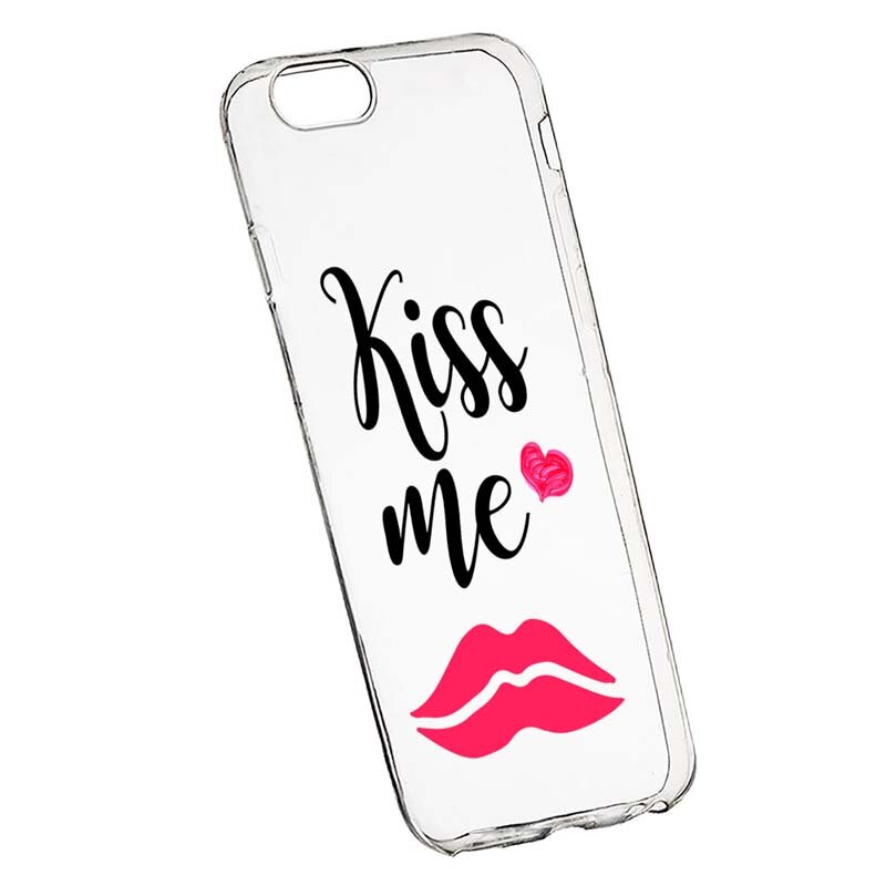 Husa Silicon, Transparent, Slim, Kiss Me, 103, Xiaomi Mi A1