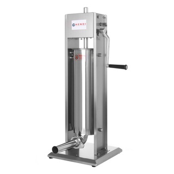 Aparat pentru umplut carnati Profi Line, 7l, Hendi, vertical, otel inoxidabil, 4 palnii de umplere, 16/22/32/38mm Aparat pentru umplut carnati Profi Line, 7l, Hendi, vertical, otel inoxidabil, 4 palnii de umplere, 16/22/32/38mm