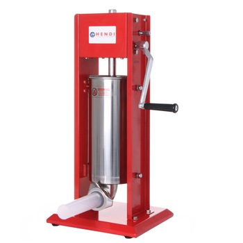 Aparat pentru umplut carnati Hendi Kitchen Line, vertical, otel inoxidabil, 3 palnii , 300x300x 640 mm, 5 l Aparat pentru umplut carnati Hendi Kitchen Line, vertical, otel inoxidabil, 3 palnii , 300x300x 640 mm, 5 l