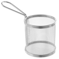 Cos servire rotund tip mini-fry, Hendi, otel inoxidabil