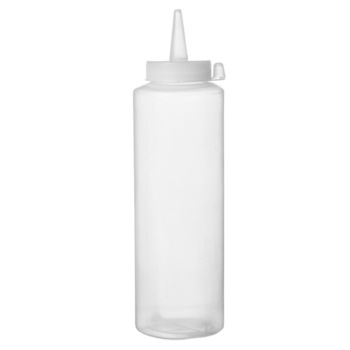 Sticla dispenser, Hendi, polietilena, transparent, 200ml, set 3 buc Sticla dispenser, Hendi, polietilena, transparent, 200ml, set 3 buc