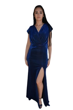 Rochie de seara ,model lung , D&J Exclusive, Albastru marin Rochie de seara ,model lung , D&J Exclusive, Albastru marin