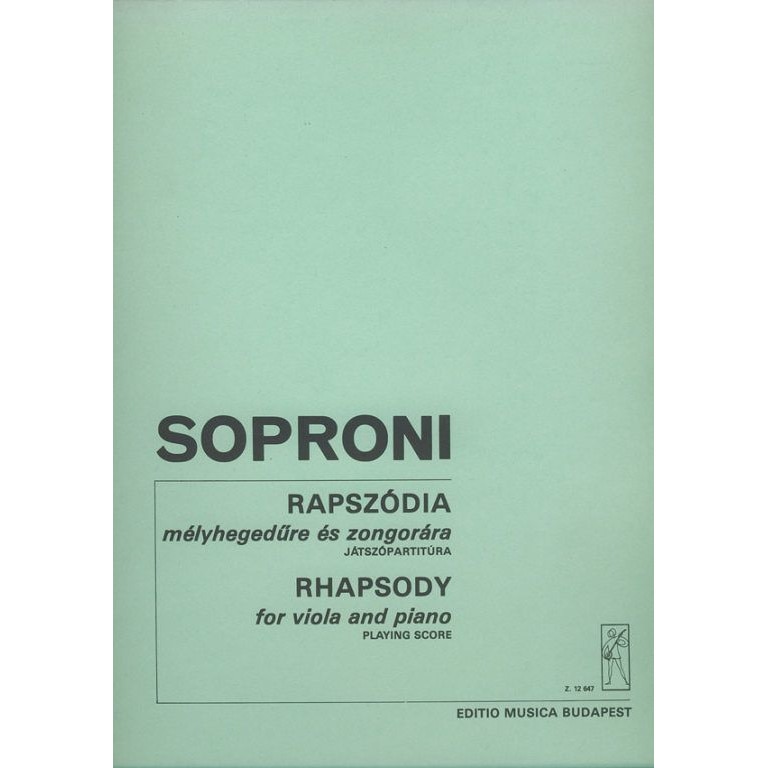 Soproni József: Rhapsody
