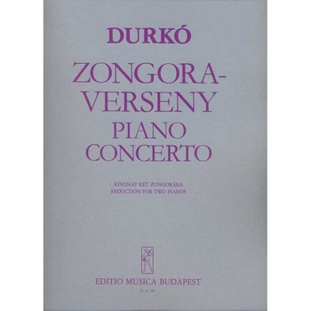 Durkó Zsolt: Piano Concerto piano score Durkó Zsolt: Piano Concerto piano score