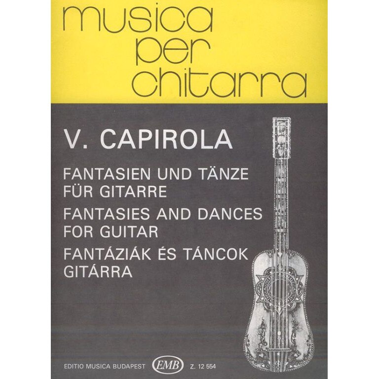 Capirola, Vincenzo: Fantasies and Dances