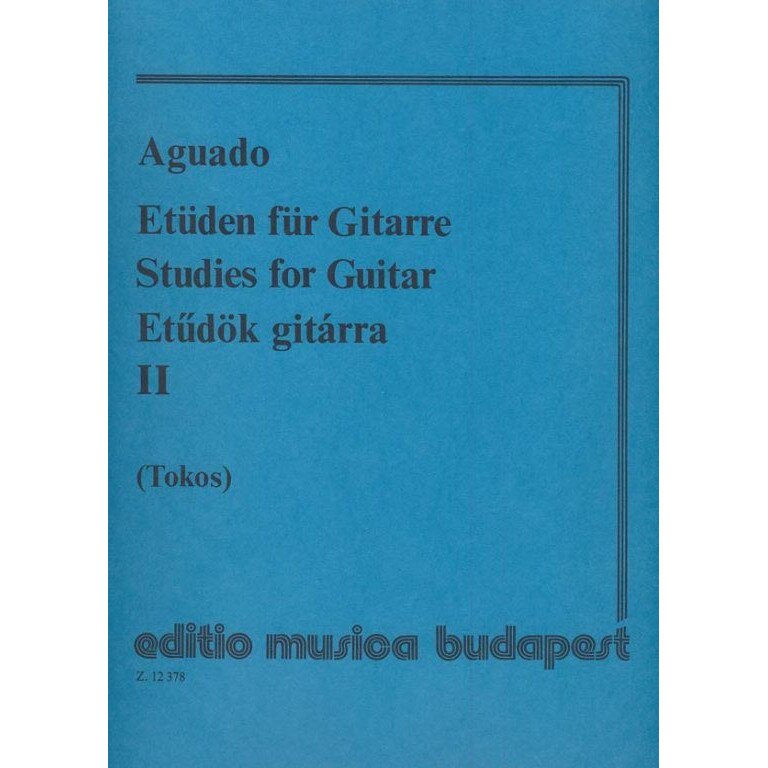 Aguado, Dionisio: Studies for guitar 2