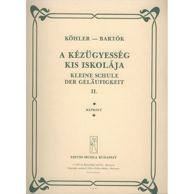 Köhler, Louis: Little School of Velocity 2 op. 242