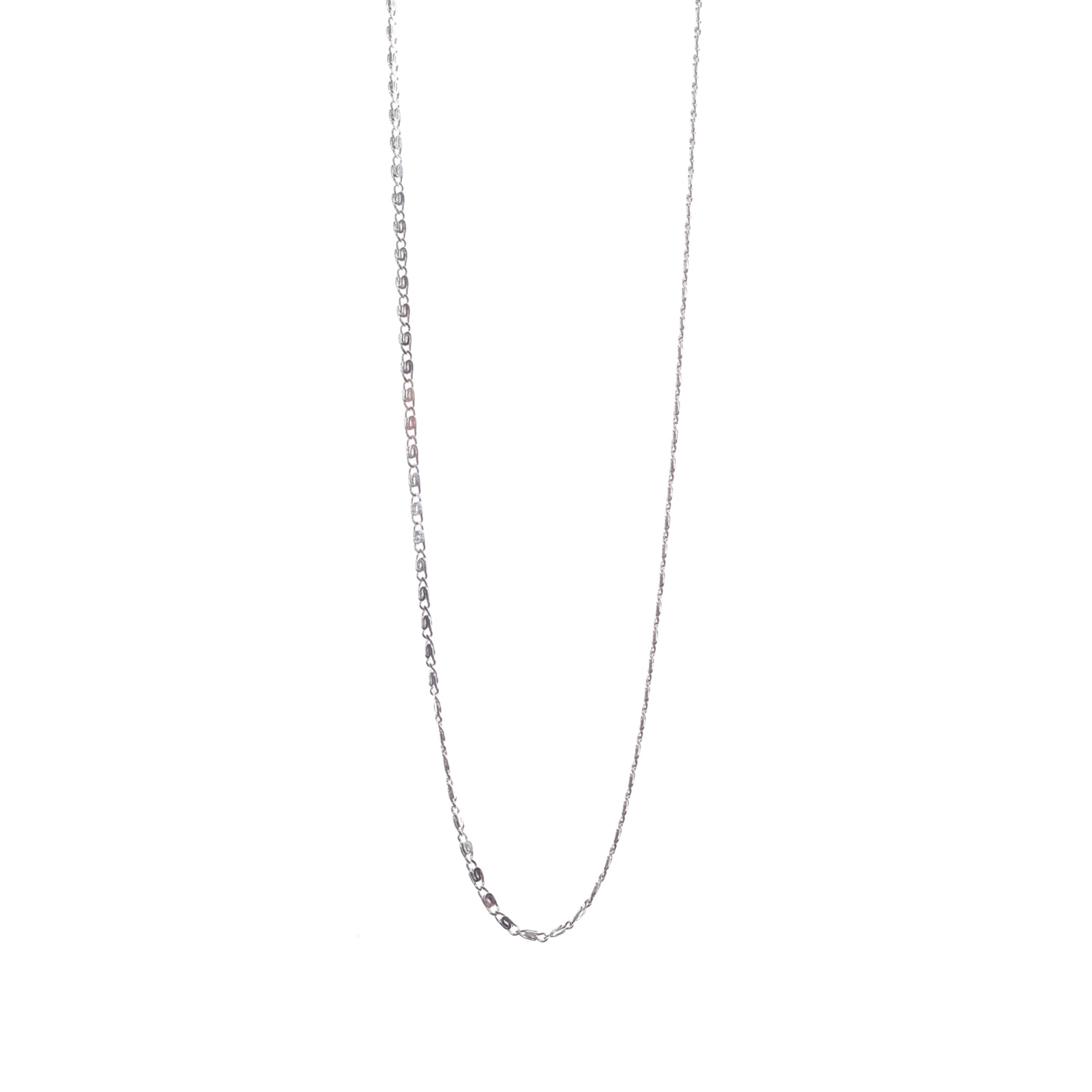 Lantisor din Argint 925, model plat, 39 cm