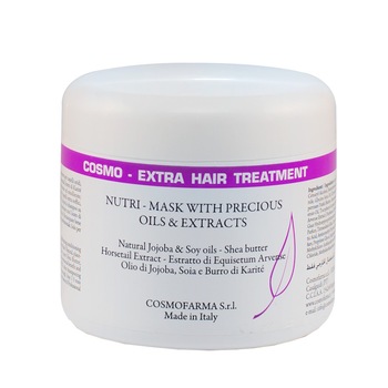 Crema tratament pentru par cu ulei de jojoba, Cosmo, 500 ml Crema tratament pentru par cu ulei de jojoba, Cosmo, 500 ml