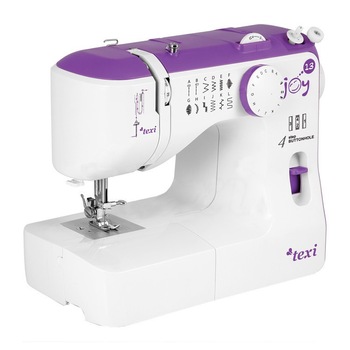 Masina de cusut casnica Texi JOY 13, roz, 13 programe, viteza coasere 650 rpm Masina de cusut casnica Texi JOY 13, roz, 13 programe, viteza coasere 650 rpm
