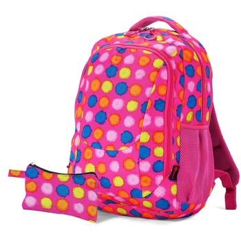 Set, Rucsac + Penar, BENZI, BZ 5077R, Roz Set, Rucsac + Penar, BENZI, BZ 5077R, Roz