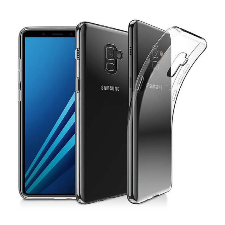 Силиконов прозрачен калъф гръб кейс MBX - Samsung A600F Galaxy A6 (2018), Прозрачен