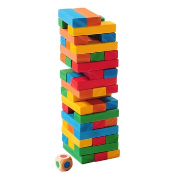Joc Educativ tip Jenga Color Joc Educativ tip Jenga Color