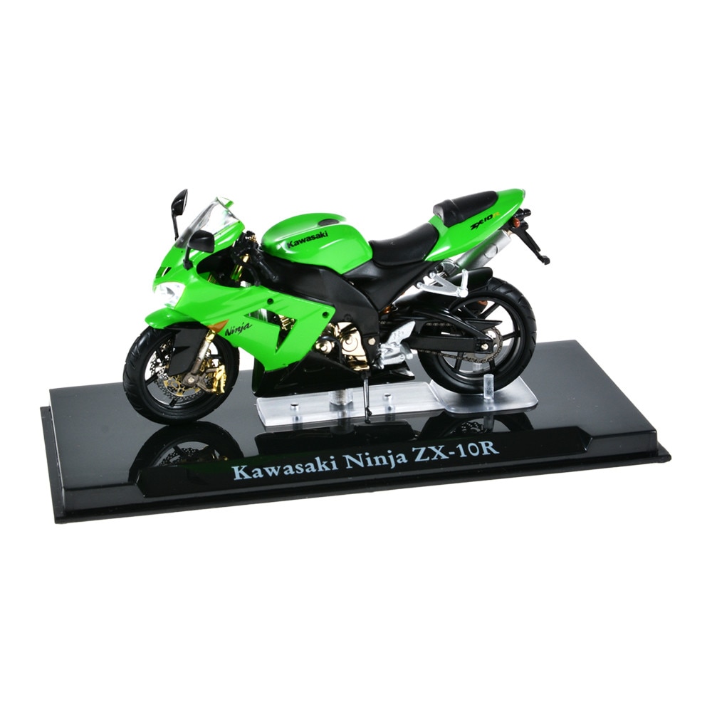 Macheta moto de colectie, motocicleta model Kawasaki Ninja ZX-10R
