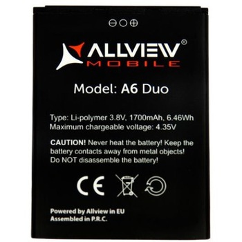 Acumulator Allview A6 Duo capacitate 1700mah Acumulator Allview A6 Duo capacitate 1700mah