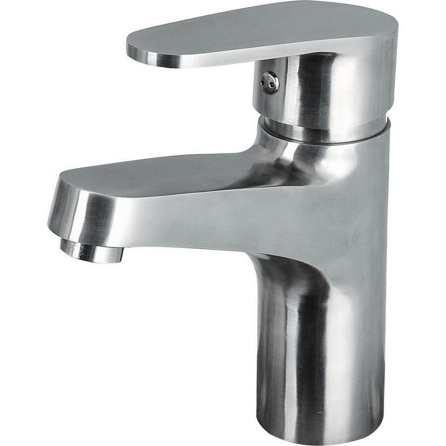 Baterie pentru lavoar Aquafeast 140508, Inox, Mat