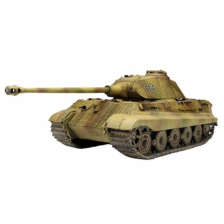 Macheta Militara de asamblat fara adeziv Zvezda German Heavy Tank King Tiger Ausf.B Henschel turret 1:72 ZVEZ 5023