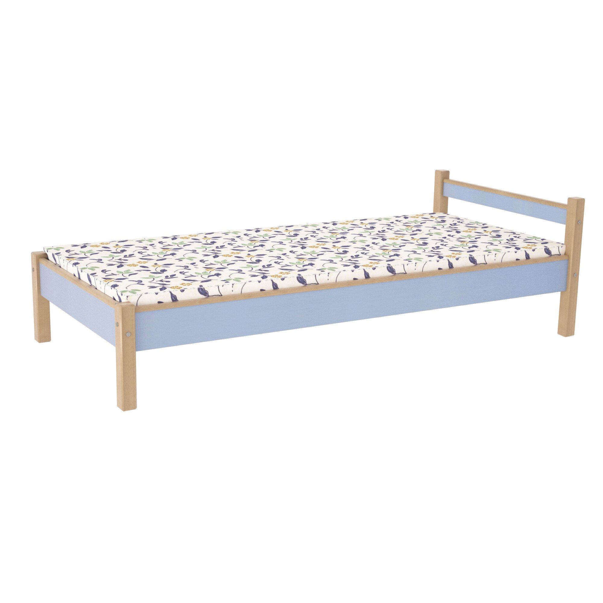 Pat 200x90 cm, Pal Melaminat-FAG lemn masiv, Mobilier GENERATION-7-1