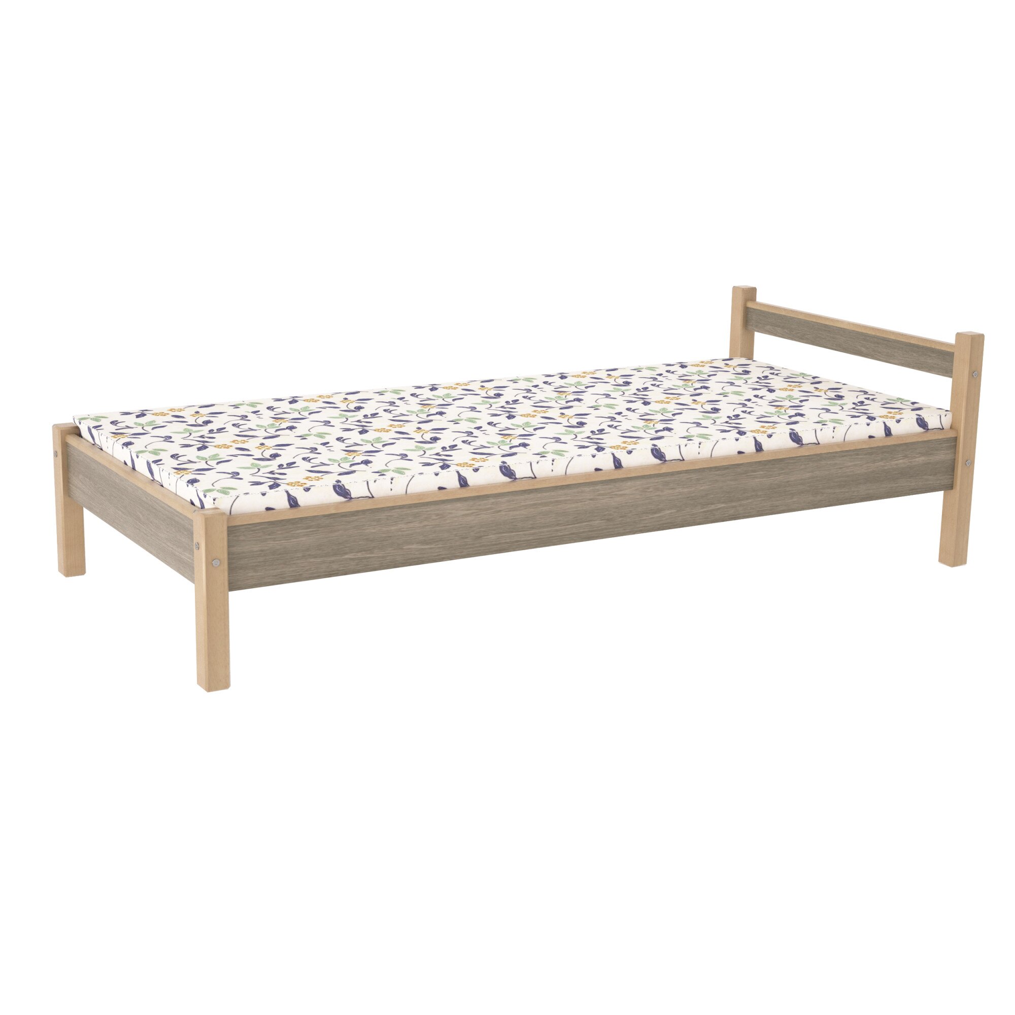 Pat 200x90 cm, Pal Melaminat-FAG lemn masiv, Mobilier GENERATION-11-1