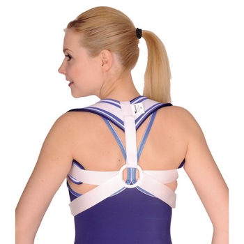Corector Medical postura spate si clavicula Case 5407, XL, Albastru Corector Medical postura spate si clavicula Case 5407, XL, Albastru