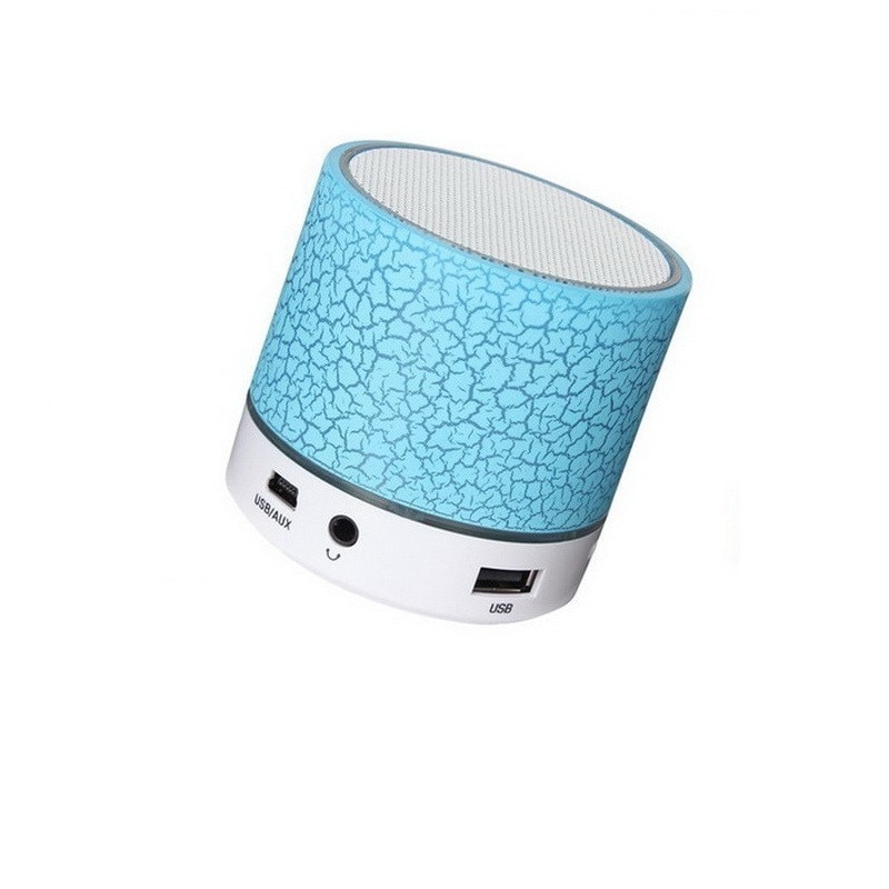 Boxa audio IDL® portabila activa cu bluetooth si diverse functii , Suport Card Memorie , Distanta 10M , Timp Lucru 3-4 ore , Iluminare led diverse culori , Dimensiune: 60x60x50mm