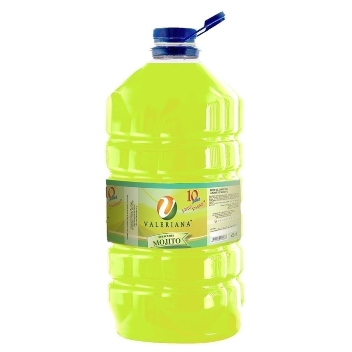 Sirop pentru granita, Valeriana, Mojito, 5 Litri