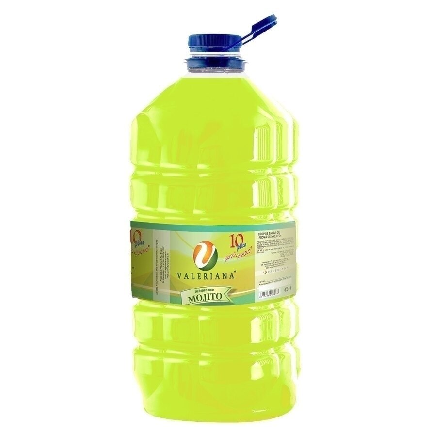 Sirop pentru granita, Valeriana, Mojito, 5 Litri