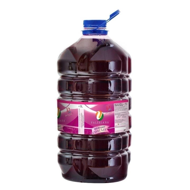 Sirop pentru granita, Valeriana, Coacaze , 5 Litri