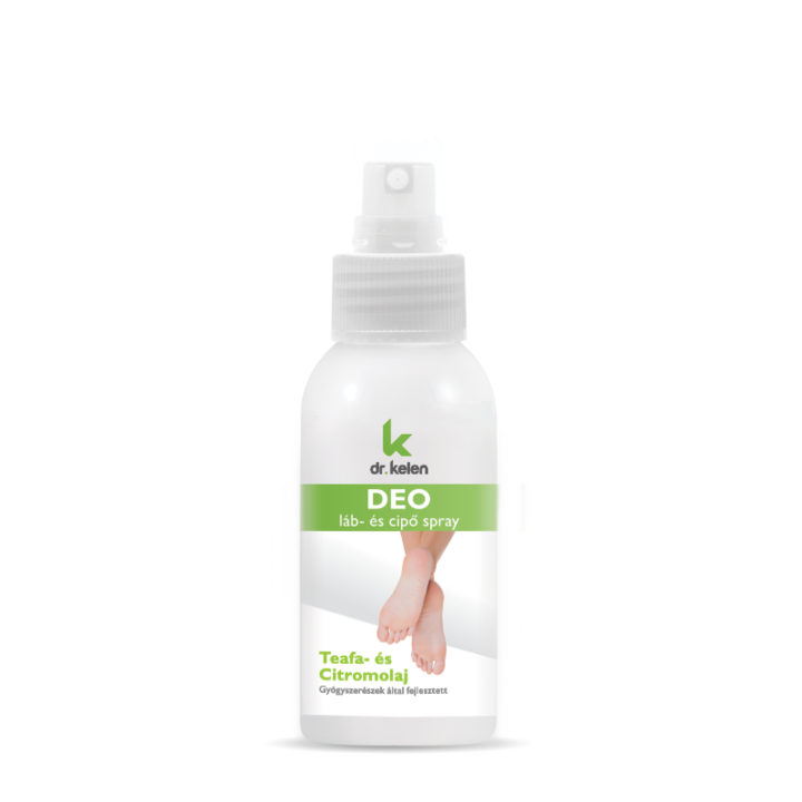 Spray Deo pentru talpi, DrKelen, neutralizeaza mirosul neplacut al piciorului si asigura igiena acestuia,100 ml