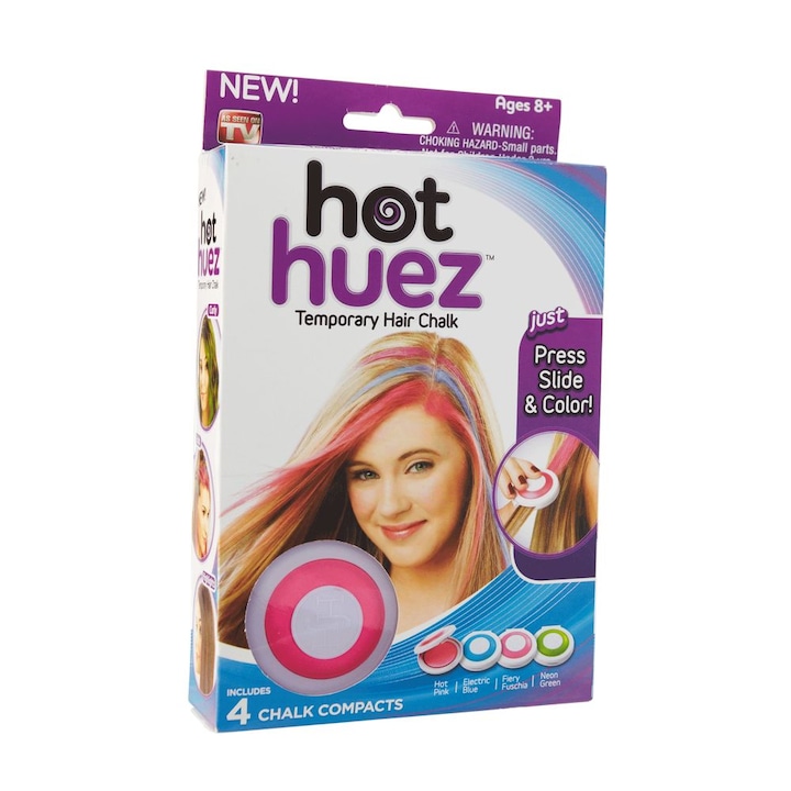 Система за боядисване на цветни кичури на косата LRTM, Hot Huez, 4 цвят