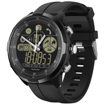 Ceas Smartwatch VIBE 4 Hybrid, Sapphire Glass 9H, Carcasa CARBON,1.24 inch FSTN, 5ATM Waterproof, Fitness Traker, Notificari retele sociale, Compatibil Android si iOS, Standby 990 zile, Black Edition Ceas Smartwatch VIBE 4 Hybrid, Sapphire Glass 9H, Carcasa CARBON,1.24 inch FSTN, 5ATM Waterproof, Fitness Traker, Notificari retele sociale, Compatibil Android si iOS, Standby 990 zile, Black Edition