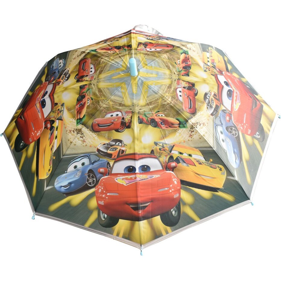 Umbrela pentru copii Cars cu fluier,45cm