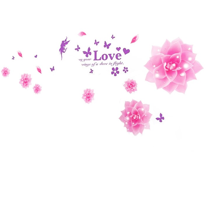 Sticker decorativ Trandafiri