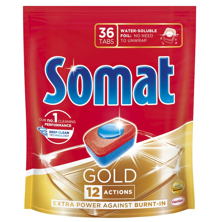 Somat Gold Mosogatógép mosogatószer, 36 tabletta