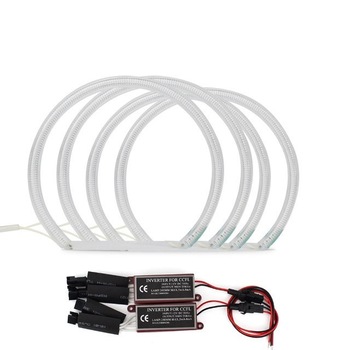 Set Profesional IDL® Angel Eyes CCFL compatibil BMW seria 3 E36 cu droser si inele pentru 2 faruri , Culoare Lumina 6000k , Diametru 13cm Set Profesional IDL® Angel Eyes CCFL compatibil BMW seria 3 E36 cu droser si inele pentru 2 faruri , Culoare Lumina 6000k , Diametru 13cm