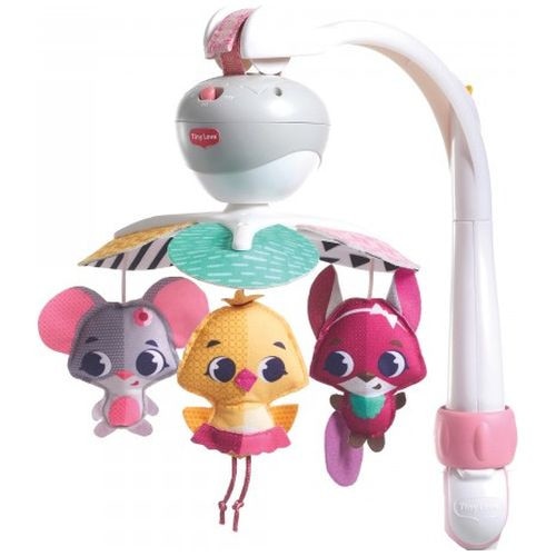 Carusel muzical portabil Tiny Princess Tales, Ia-ma cu tine - Tiny Love