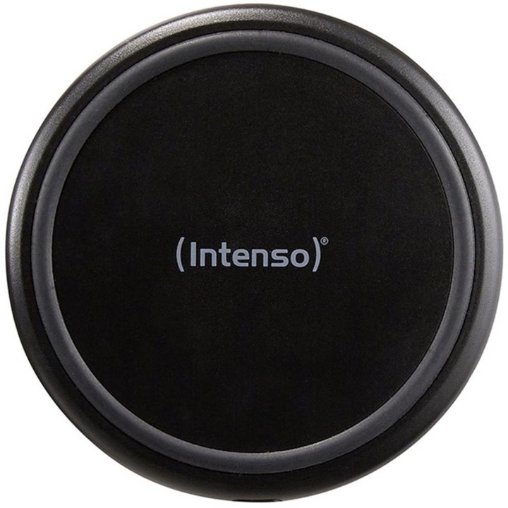 Incarcator wireless, Intenso, 10W, Negru