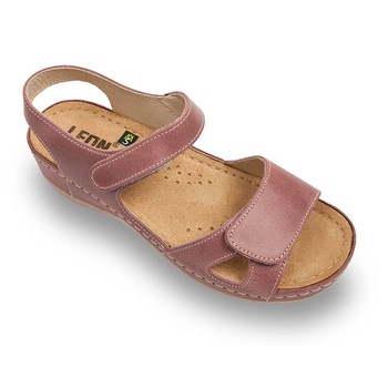 Sandale Medicali Dama din Piele 935 - Rose Sandale Medicali Dama din Piele 935 - Rose