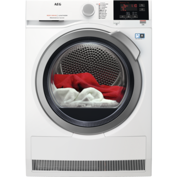 Uscator de rufe AEG T8DBG49S, Seria 8000, AbsoluteCare, pompa de caldura, 9 kg, Clasa A++, Alb Uscator de rufe AEG T8DBG49S, Seria 8000, AbsoluteCare, pompa de caldura, 9 kg, Clasa A++, Alb
