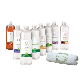 Pachet Complet Ulei Yamuna cu Parafina 1 L si prosop Cadou, Yamuna Pachet Complet Ulei Yamuna cu Parafina 1 L si prosop Cadou, Yamuna