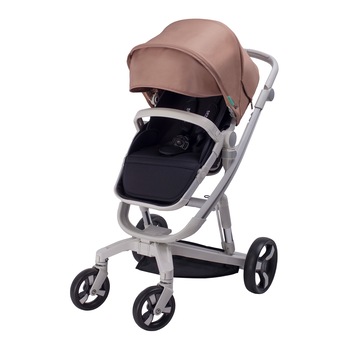 Carucior Bebumi Space, gold, cu frana automata Carucior Bebumi Space, gold, cu frana automata